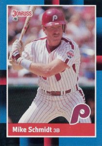 Mike Schmidt 1988 baseball card