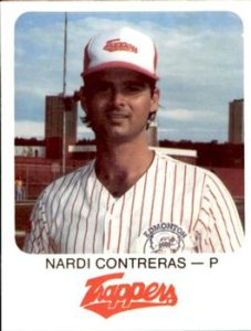 Nardi Contreras 1981 baseball card