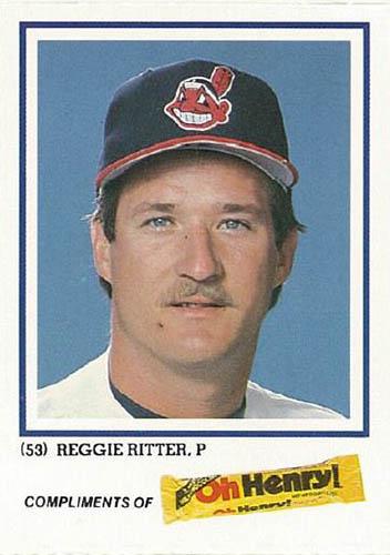 Reggie Ritter Baseball Card - 1980s Baseball