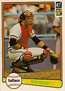 Ron Hassey 1982 baseball card