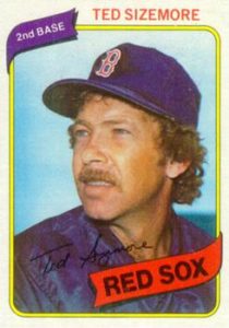 Ted Sizemore 1980 baseball card