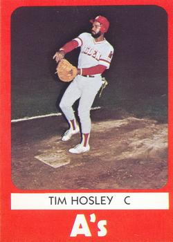 Tim Hosley 1980 baseball card