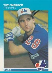 Tim Wallach 1987 baseball card