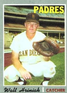 Walt Hriniak baseball card
