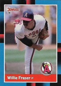 Willie Fraser 1988 baseball card