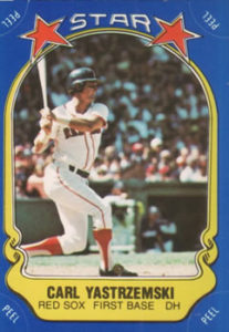 Yaz 1981 baseball card