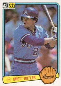 Brett Butler 1983 baseball card
