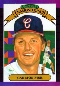 Carlton Fisk 1989 baseball card