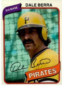 Dale Berra 1980 baseball card