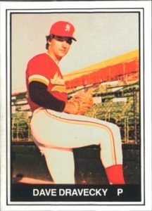 Dave Dravecky 1982 baseball card