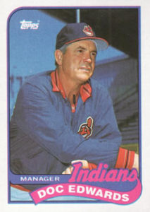 Doc Edwards 1989 Baseball Card