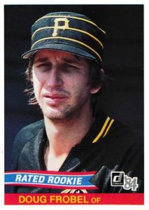 Doug Frobel 1984 baseball card