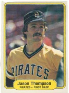 Jason Thompson 1982 baseball card