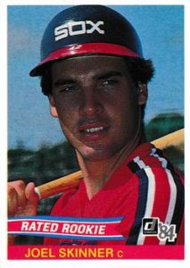 Joel Skinner 1984 baseball card