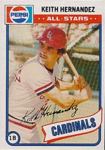 Keith Hernandez 1980 Baseball Card