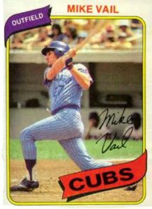 Mike Vail 1980 Topps