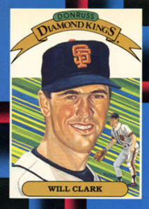 Will Clark 1988 baseball card