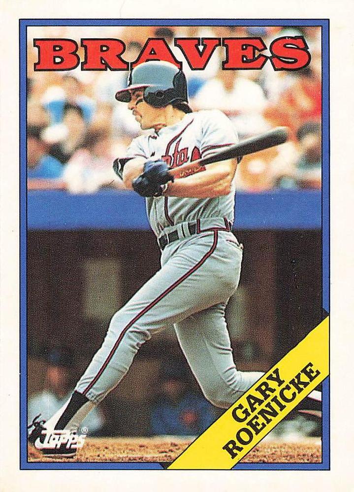 Gary Roenicke 1988 Topps baseball card - 1980s Baseball