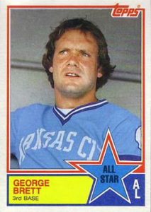 George Brett 1983 baseball card