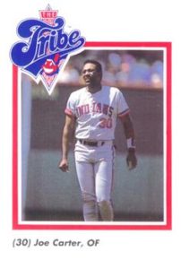 Joe Carter 1989 baseball card