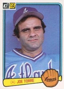 Joe Torre 1983 baseball card