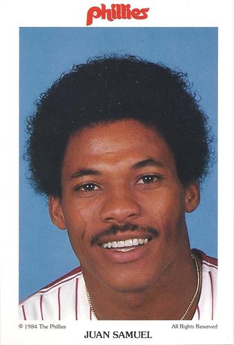 Juan Samuel 1984 - 1980s Baseball