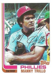 Manny Trillo 1982 Baseball Card