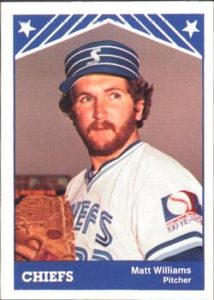 Matt Williams 1983 baseball card