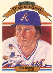 Phil Niekro 1982 baseball card