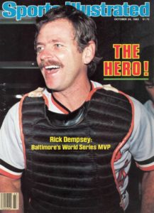 Rick Dempsey 1983 Sports Illustrated Cover