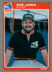 Bob James 1985 Fleer baseball card