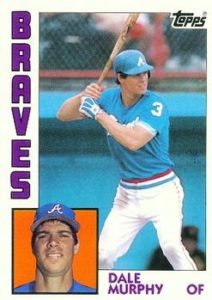 Dale Murphy 1984 Topps Baseball Card