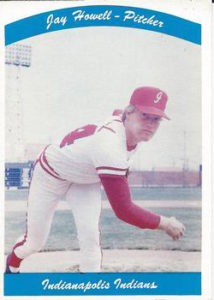 Jay Howell 1980 minor league baseball card
