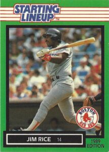 Jim Rice 1989 Starting Lineup Baseball Card