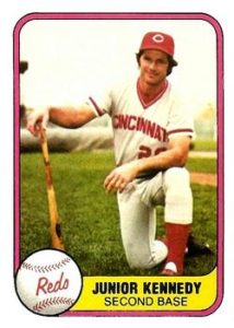 Junior Kennedy 1981 Fleer baseball card