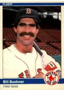 Bill Buckner 1984 Fleer Update Baseball Card