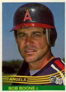 Bob Boone 1984 Donruss Baseball Card