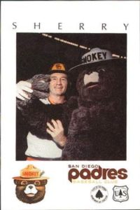 Norm Sherry 1984 baseball card