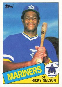 Ricky Nelson 1985 Topps Baseball Card