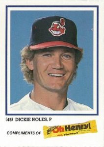 Dickie Noles 1986 baseball card