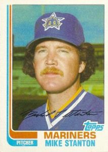 Mike Stanton 1982 Topps Update Baseball Card