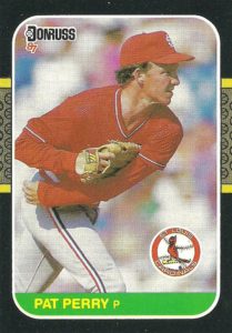Pat Perry 1987 Donruss Baseball Card