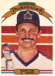 Richie Zisk 1982 Diamond Kings baseball card