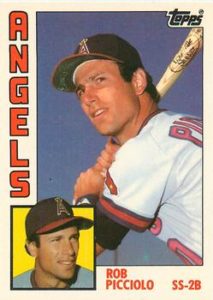 Rob Picciolo 1984 Topps Traded Baseball Card