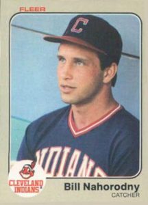 Bill Nahorodny 1983 Fleer Baseball Card