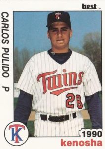 Carlos Pulido 1990 minor league baseball card
