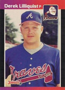 Derek Lilliquist 1989 Donruss baseball card