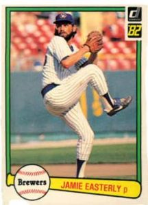 Jamie Easterly 1982 Donruss Baseball Card