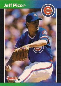 Jeff Pico 1989 Donruss baseball card