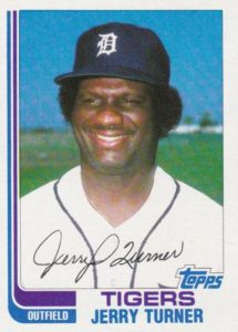 Jerry Turner 1982 Topps Traded Baseball Card